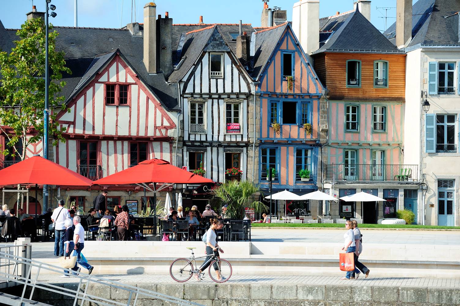 Vannes centre-ville tourisme Bretagne Morbihan ©
